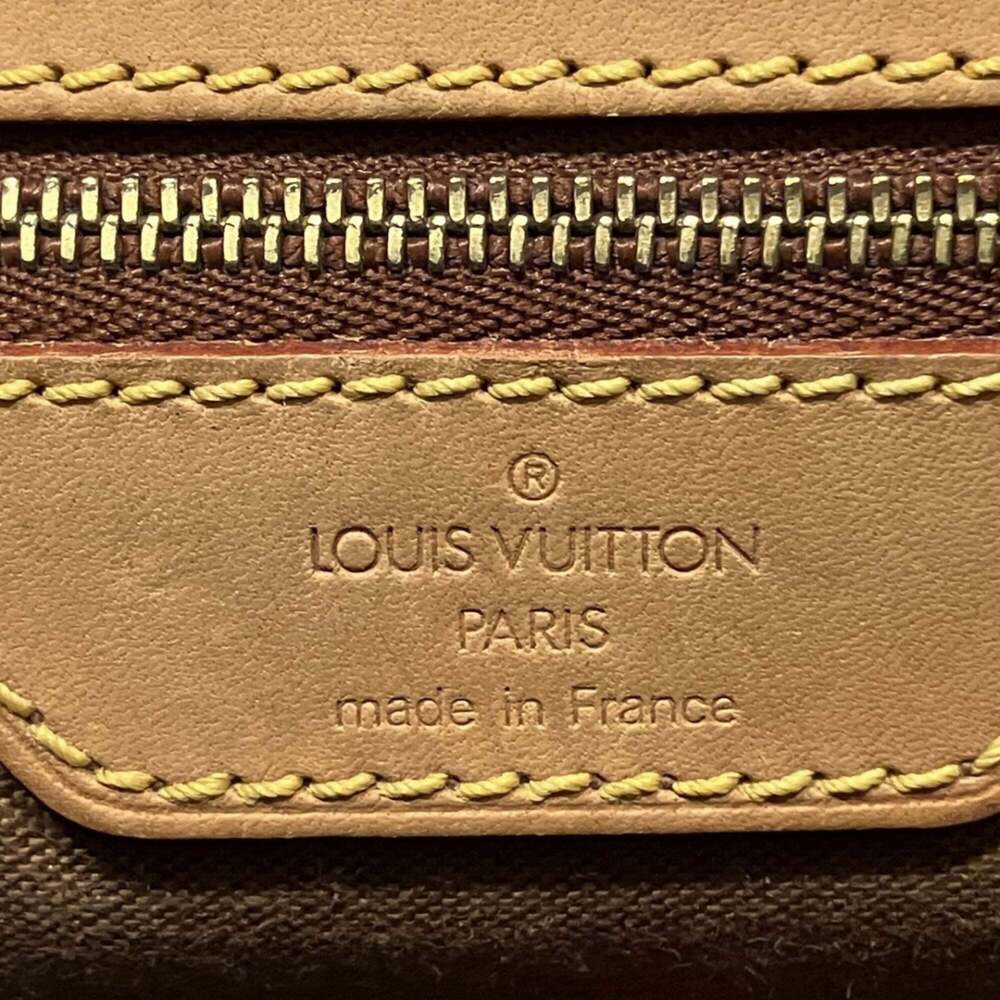 LOUIS VUITTON Brown Monogram Canvas Shoulder Bag - Picture 4 of 9